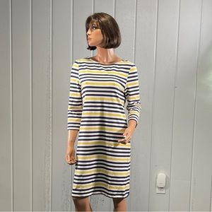 *IMNYC Women’s Striped 3/4 Sleeve T-Shirt Dress Sz M